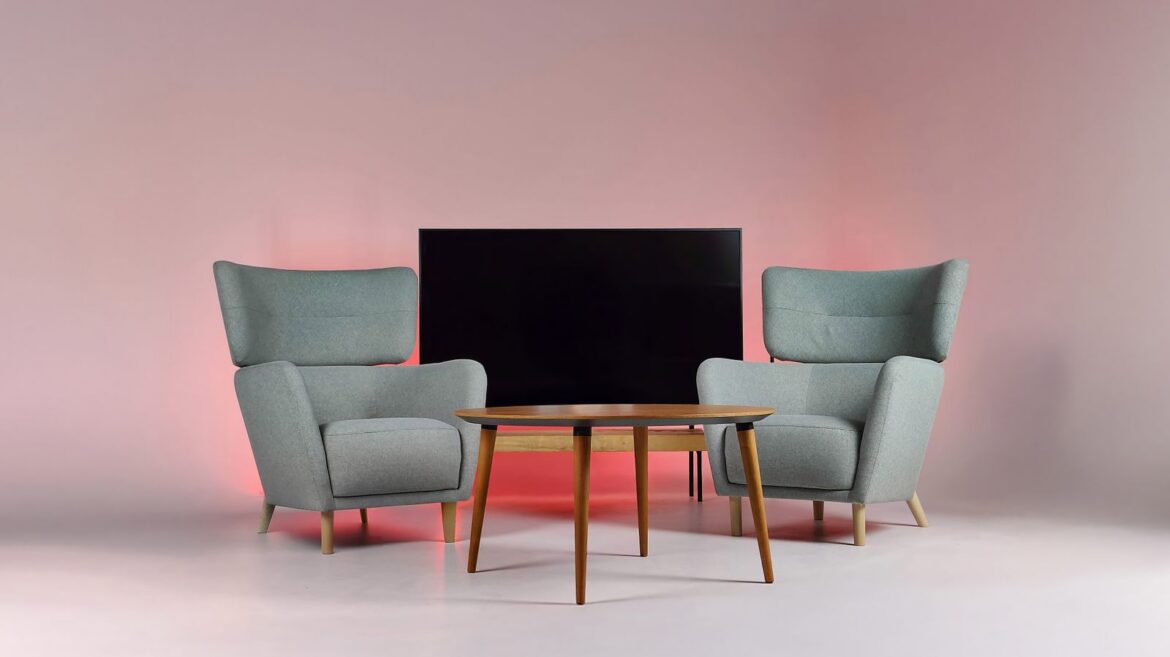 TV studio set used for variety and reality show recording