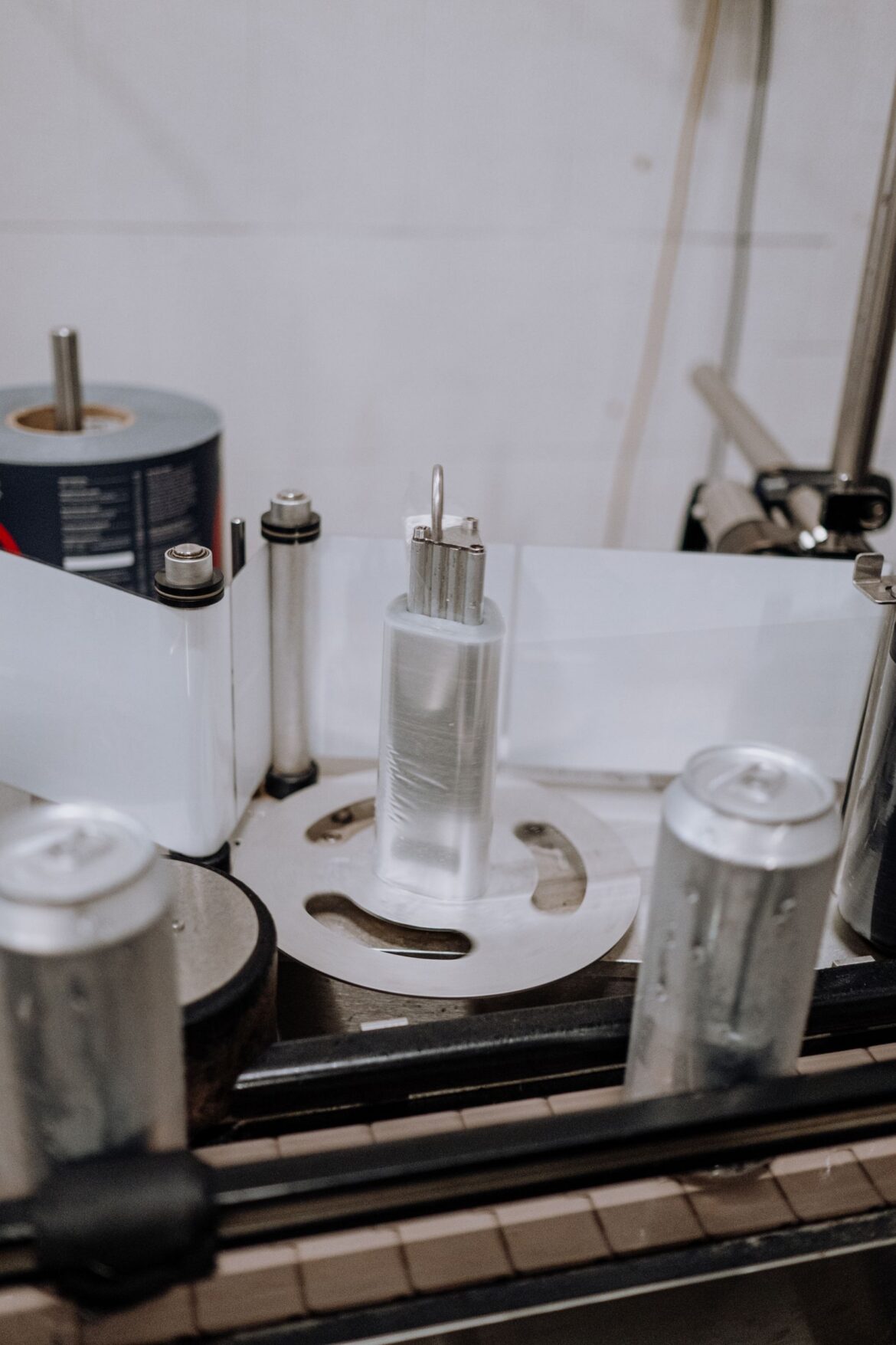 Cosmetics production bottles