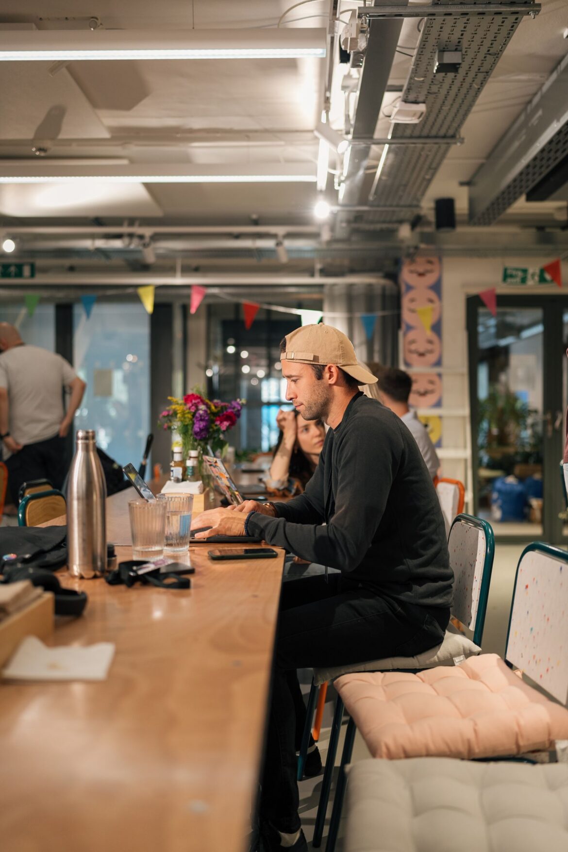 Casual flexible work environment