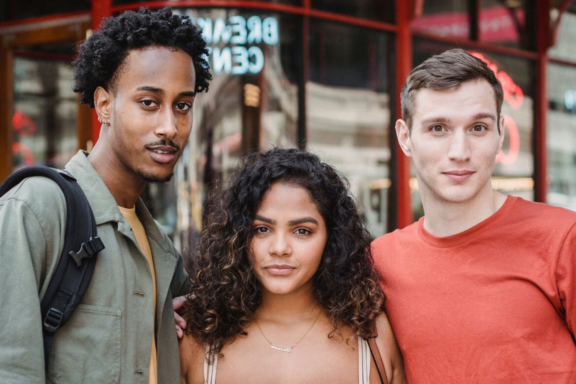 Group of friends outdoors