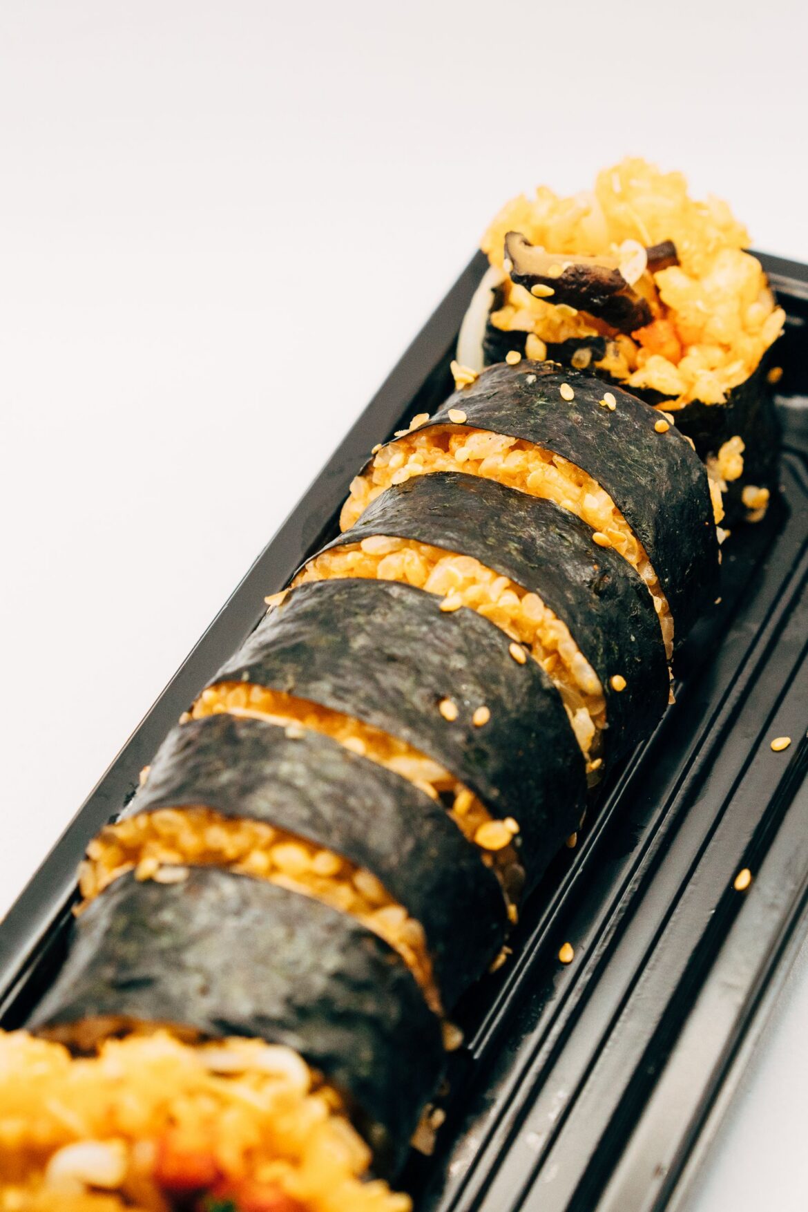 Korean rice roll dish