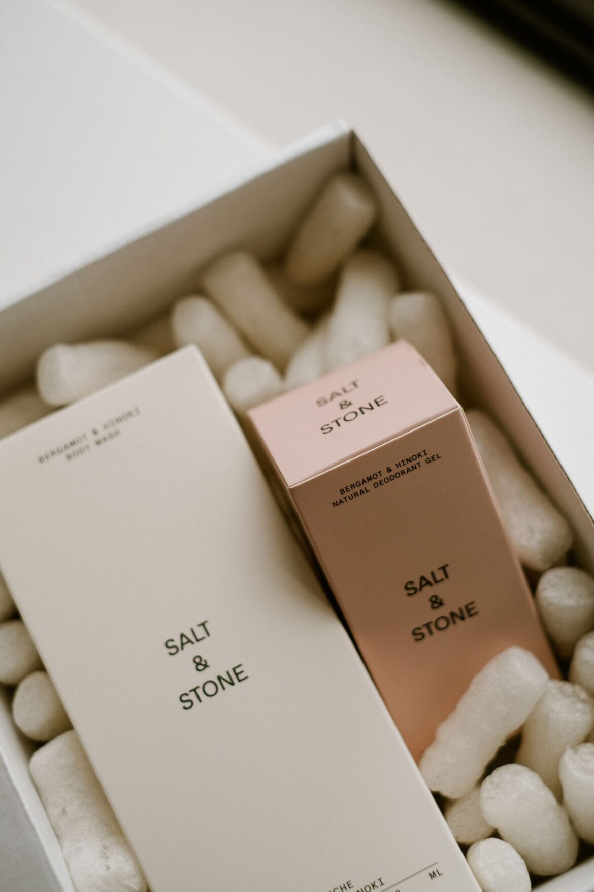 Boxed cosmetics products, representing K-beauty brands topping Amazon bestseller rankings in the US