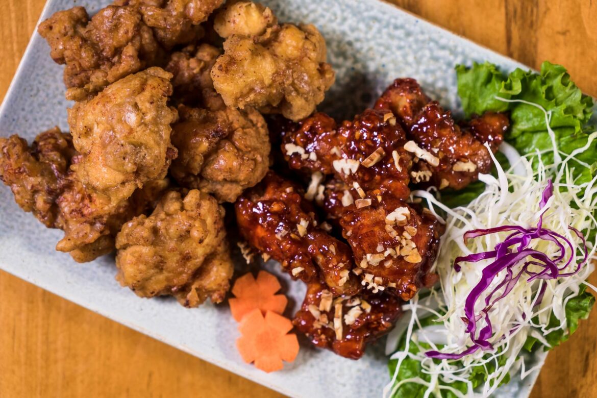Korean fried chicken dish, representing K-chicken chains global localization strategy