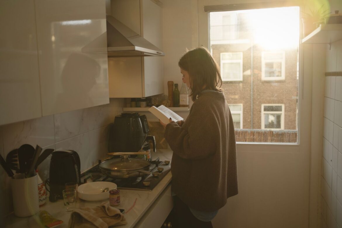 Person living alone in an apartment, representing the rise of single-person households now making up 37 percent of Korean homes