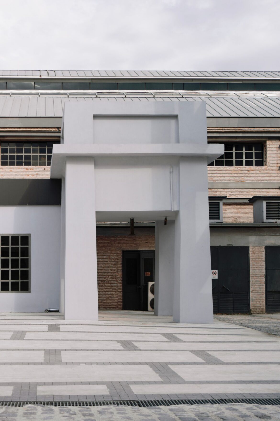Converted industrial warehouse space, representing Seongsu-dong's transformation from factory district to pop-up store capital