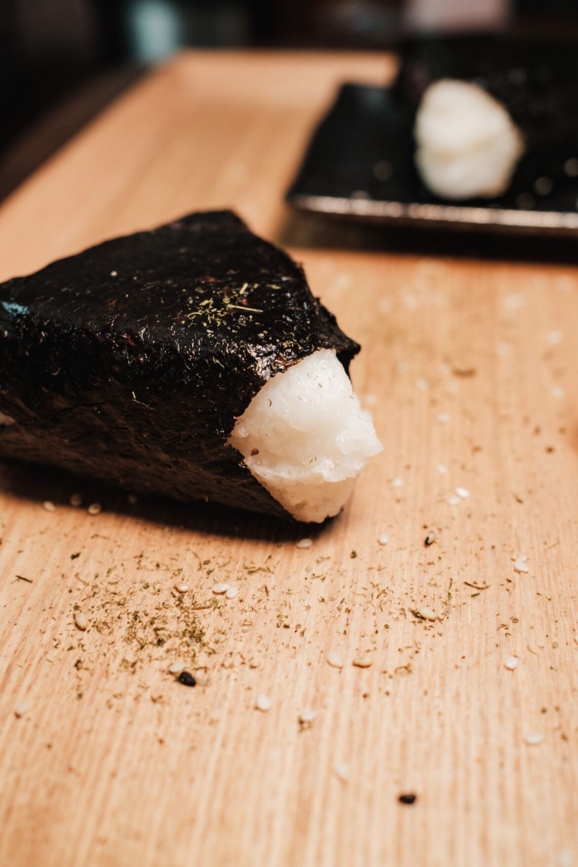 Rice ball snack