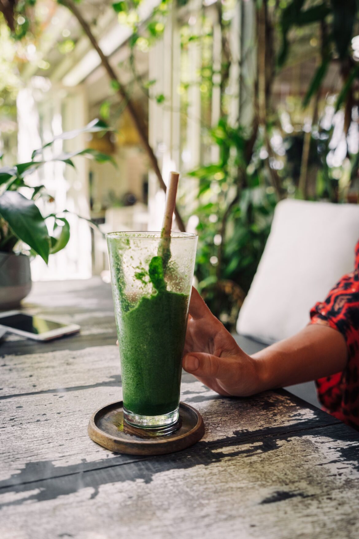 Wellness cafe drinks