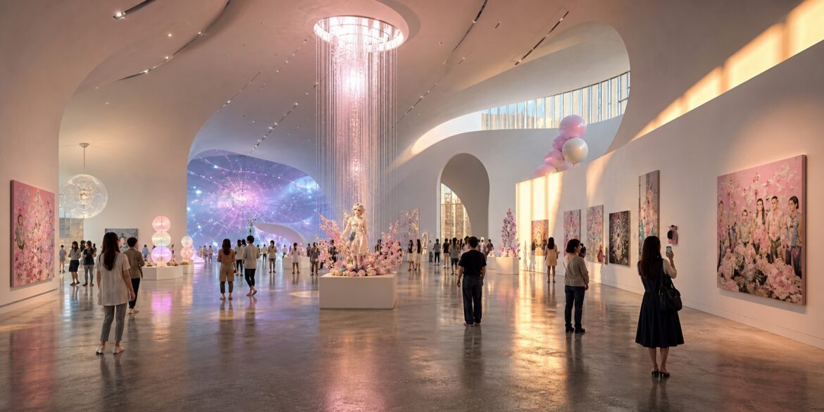 G-Dragon's Juspeace Day 50 exhibition at Galaxy Robot Park