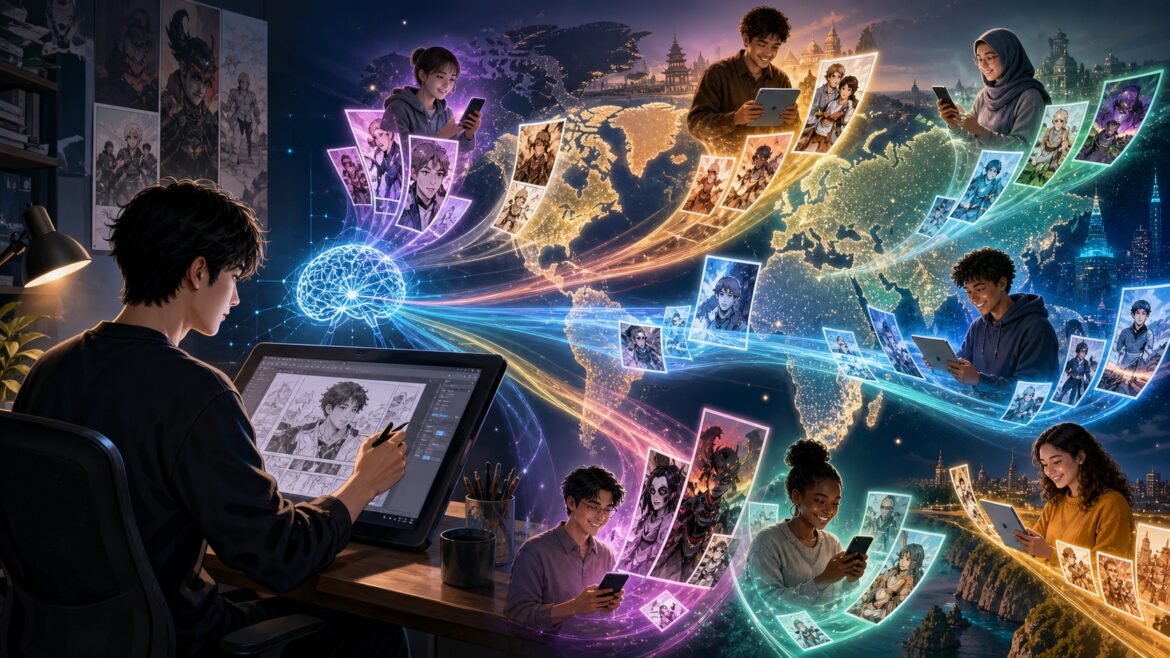 AI Translation Lowers the Language Barrier for K-Webtoons - featured image