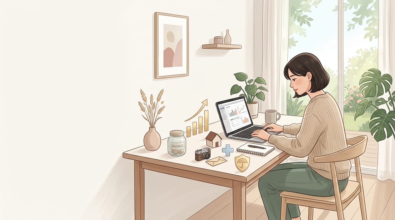 Managing personal finances alone as a single-person household