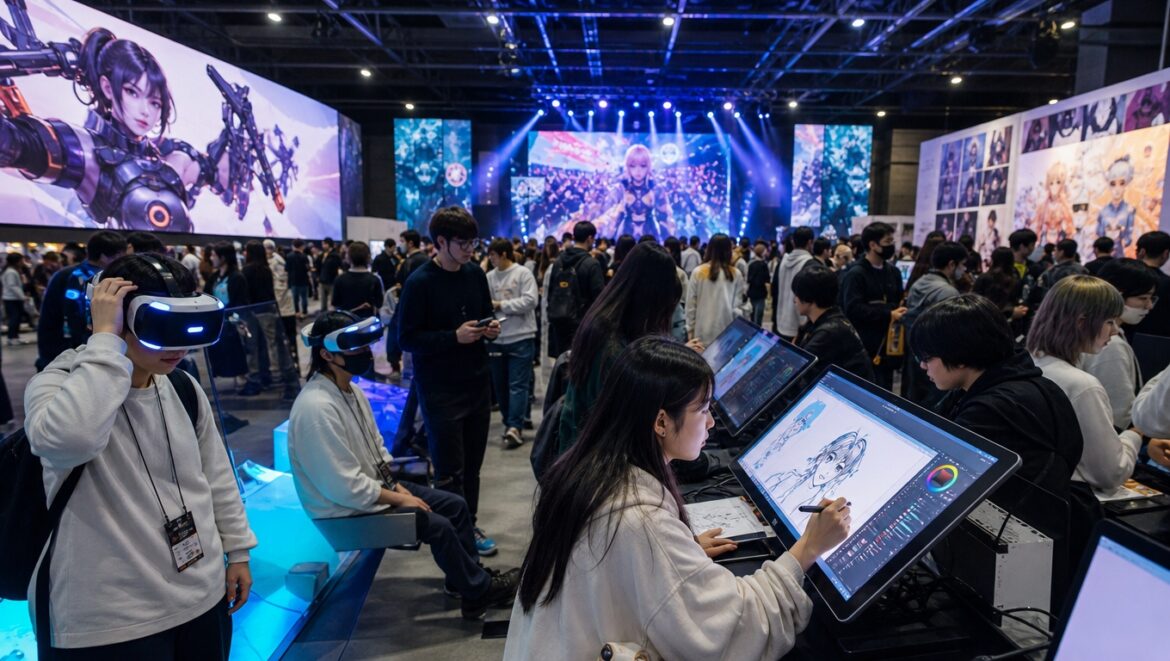 Changwon Content Convention featuring webtoons, games, and AI