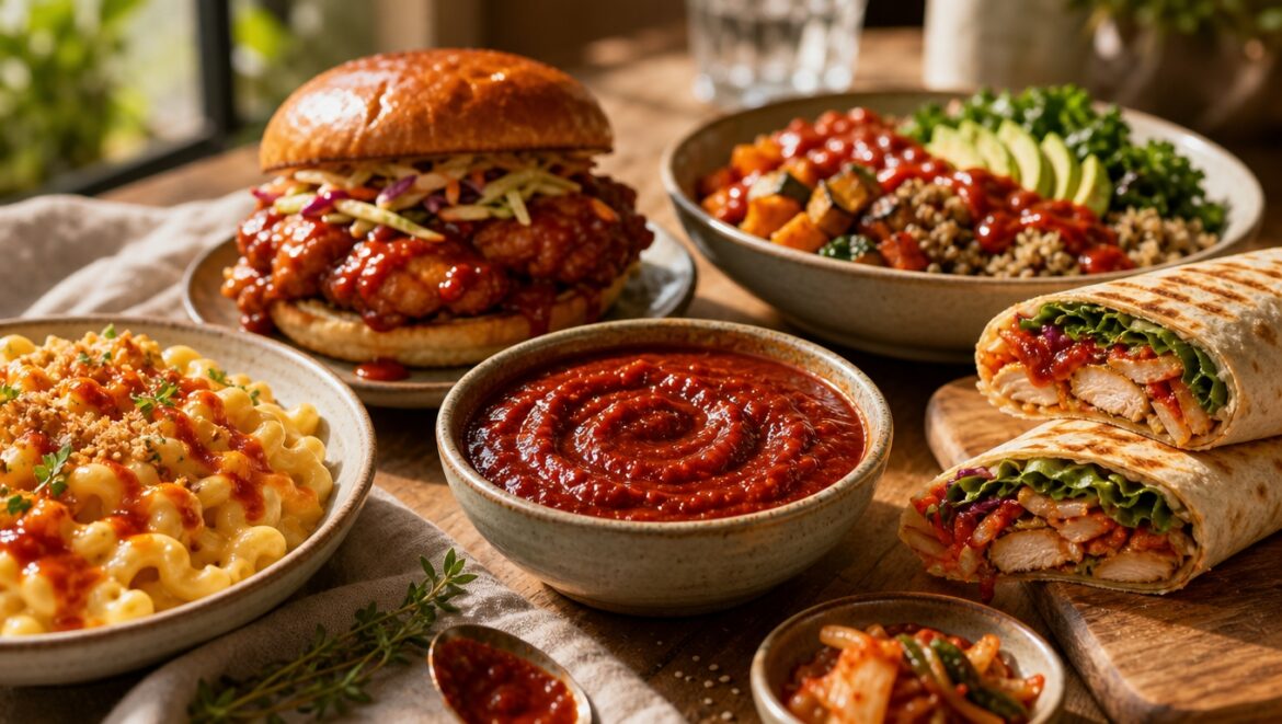Gochujang blended into global comfort foods