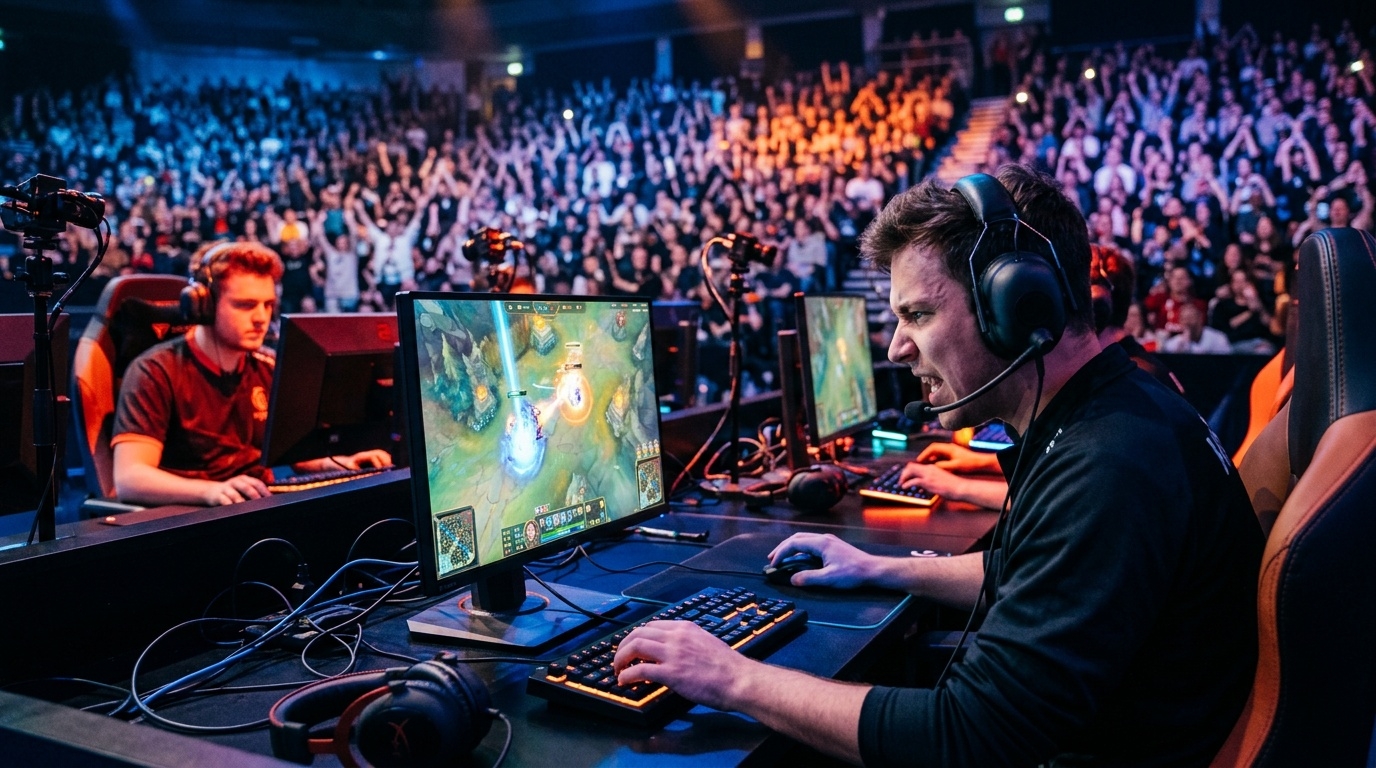 Professional League of Legends esports match