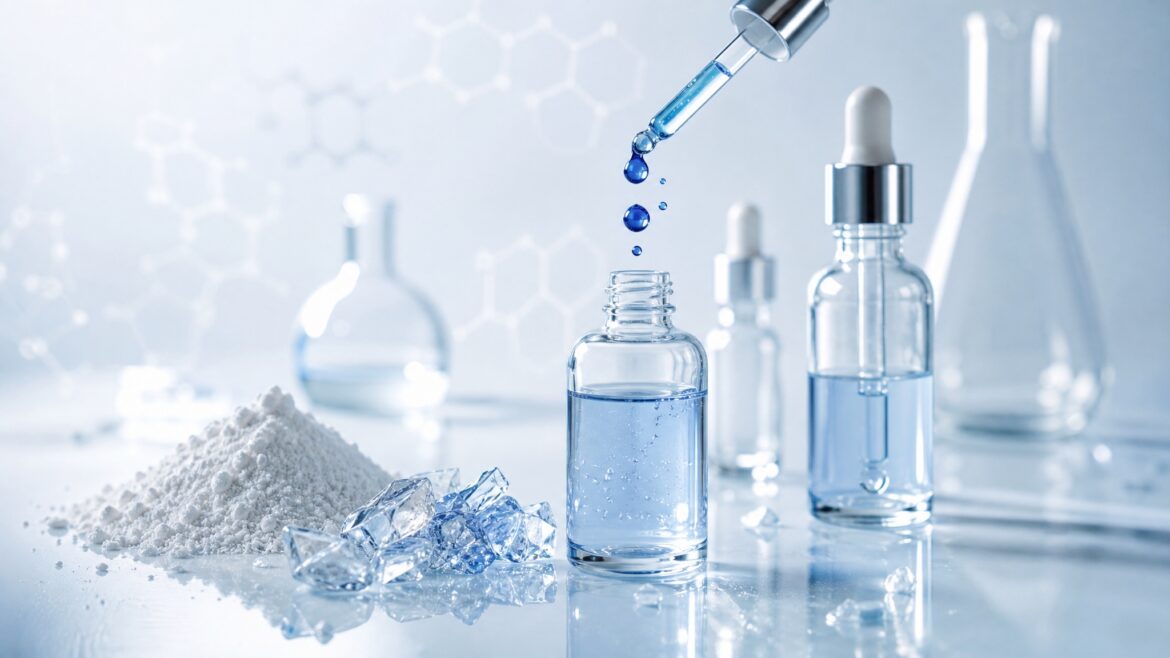 K-beauty ingredient innovation concept image