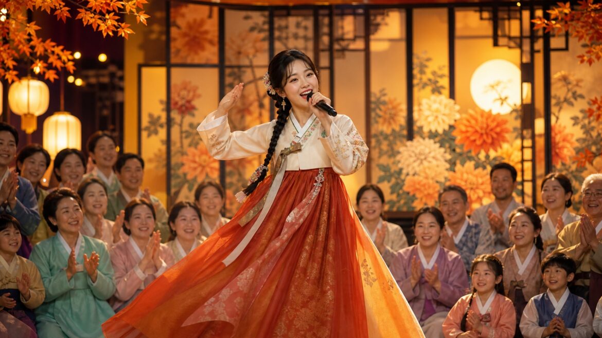 RESCENE Zena performs a trot medley for Chuseok