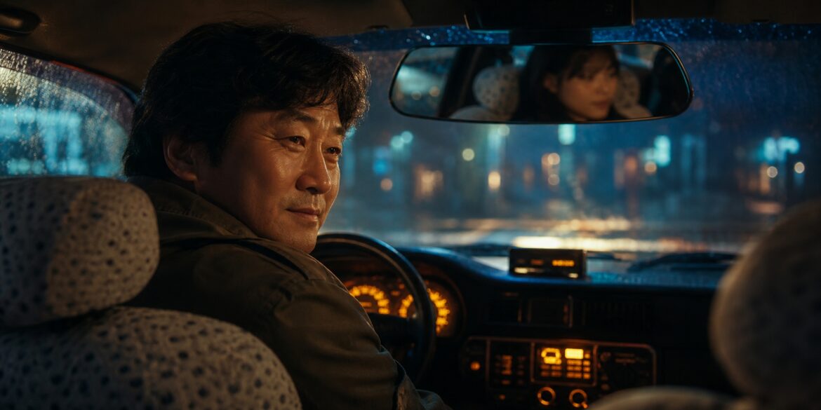 Personal Taxi Korean Japanese drama scene