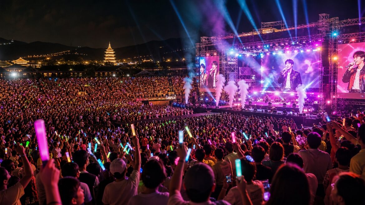 Infinite Challenge Run in Gyeongju night concert