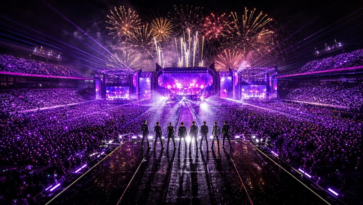 BTS Arirang world tour sold-out stadium concert