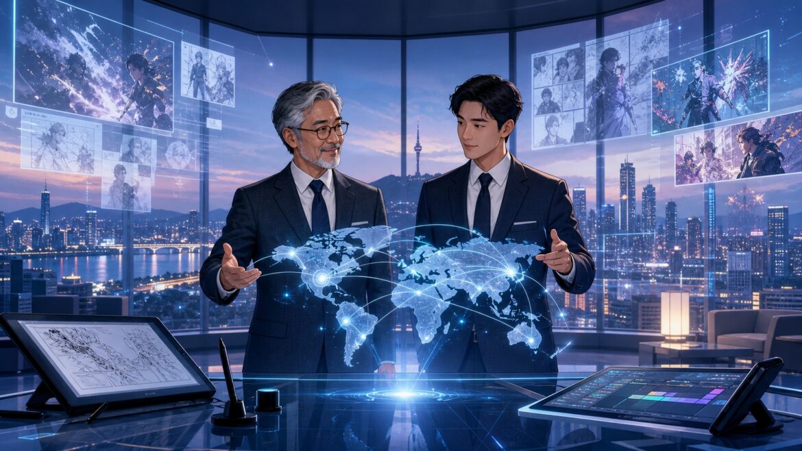 Naver Webtoon co-CEO leadership transition