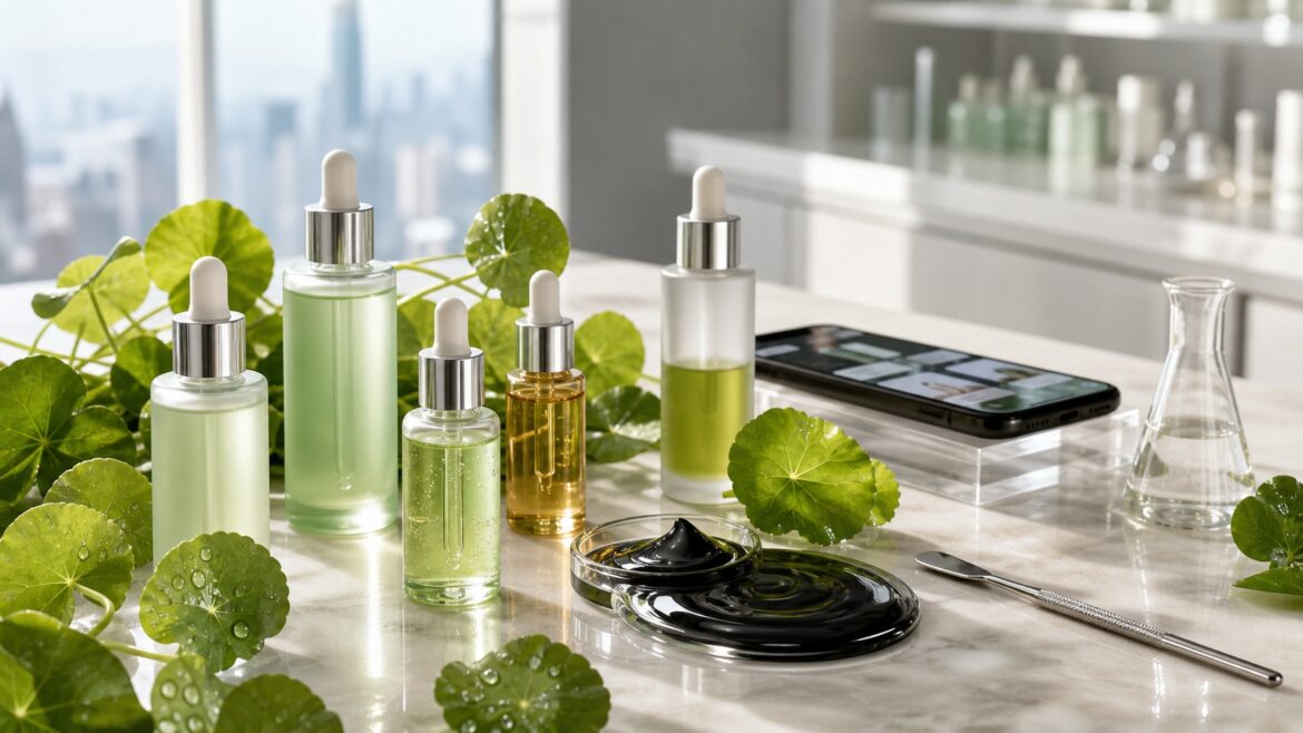 Dr.G Korean skincare products with TikTok Shop concept