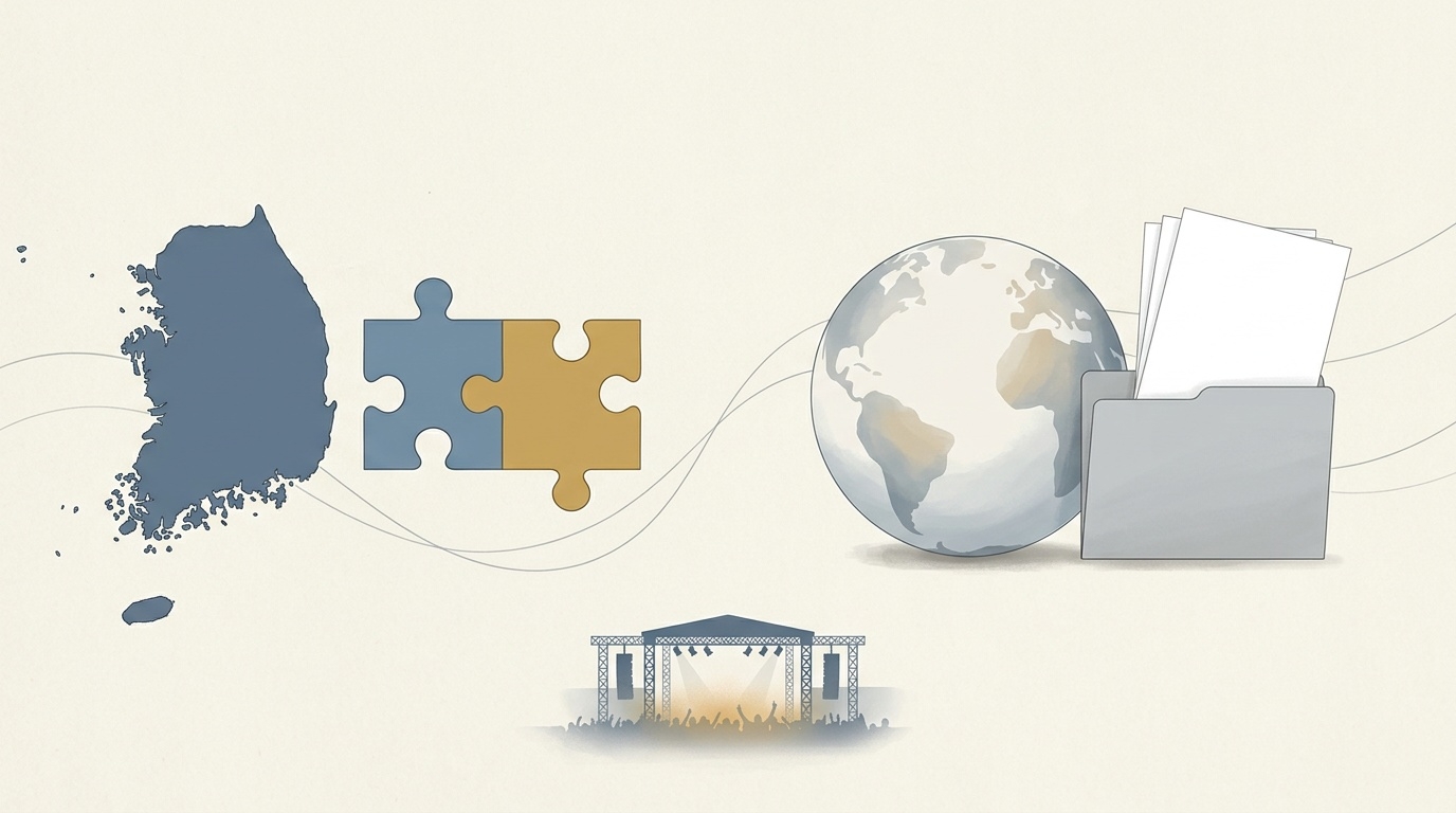 Illustration of domestic and overseas trademark arrangements for the Fanomenon festival